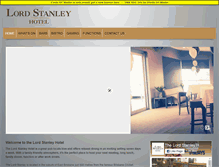 Tablet Screenshot of lordstanleyhotel.com.au